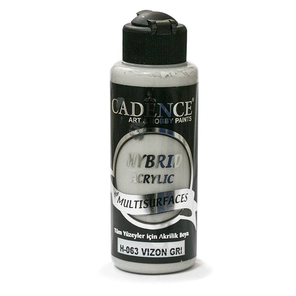 Cadence Hybrid Multisurface Acrylic Paint 120ml H-063 Mink Gray