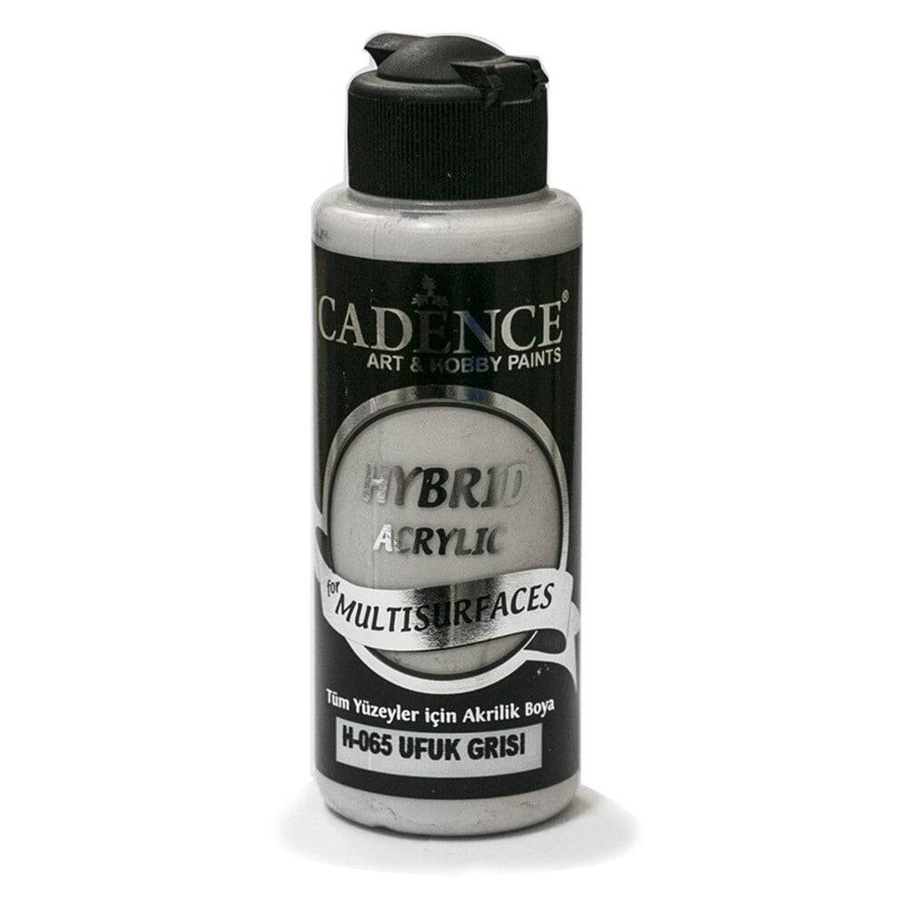 Cadence Hybrid Multisurface Acrylic Paint 120ml H-065 Horizon Gray