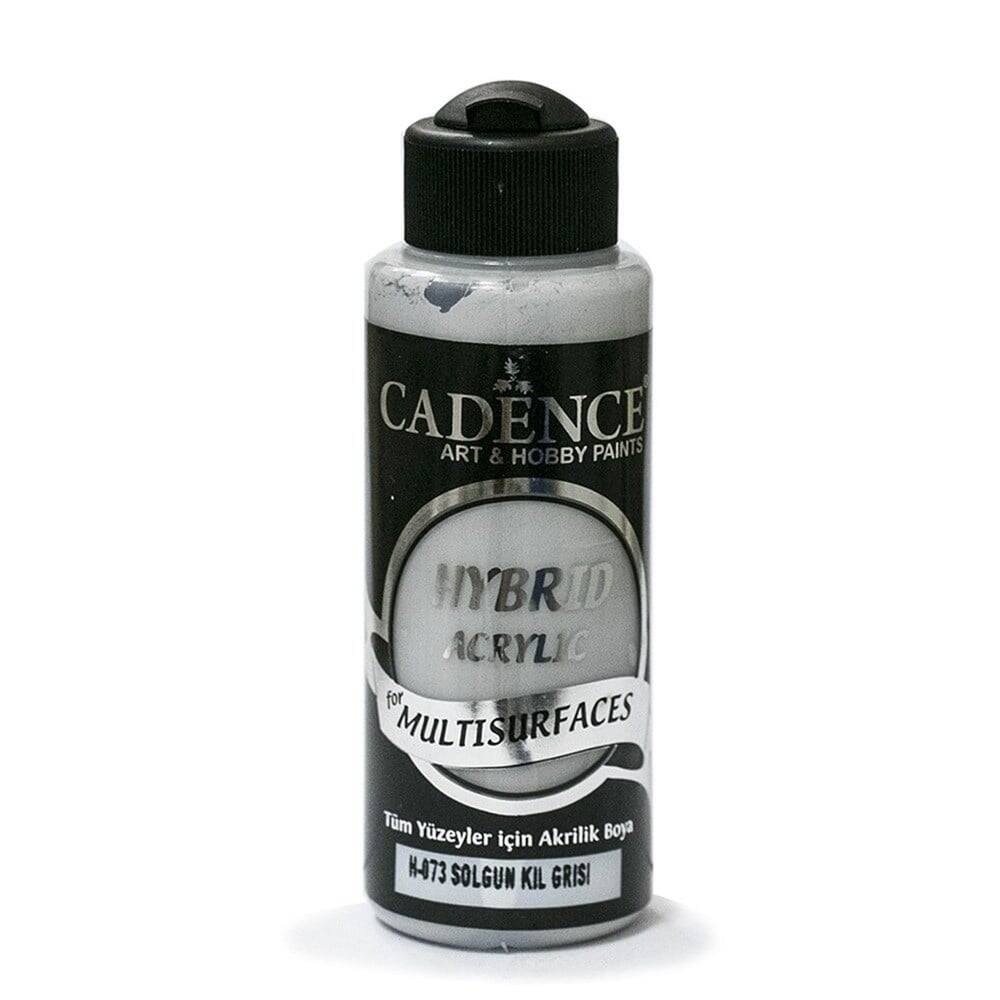 Cadence Hybrid Multisurface Acrylic Paint 120ml H-073 Pale Clay Gray