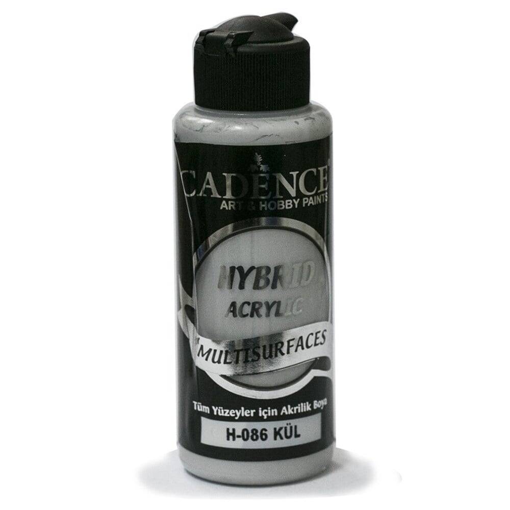 Cadence Hybrid Multisurface Acrylic Paint 120ml H-086 Ash
