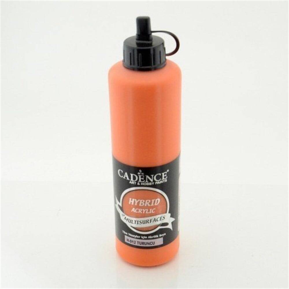 Cadence Akrilik Boya 500ml H-012 Turuncu