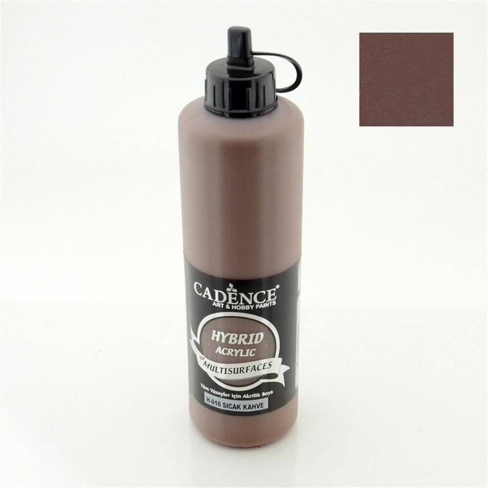 Cadence Akrilik Boya 500ml H-016 Sıcak Kahve