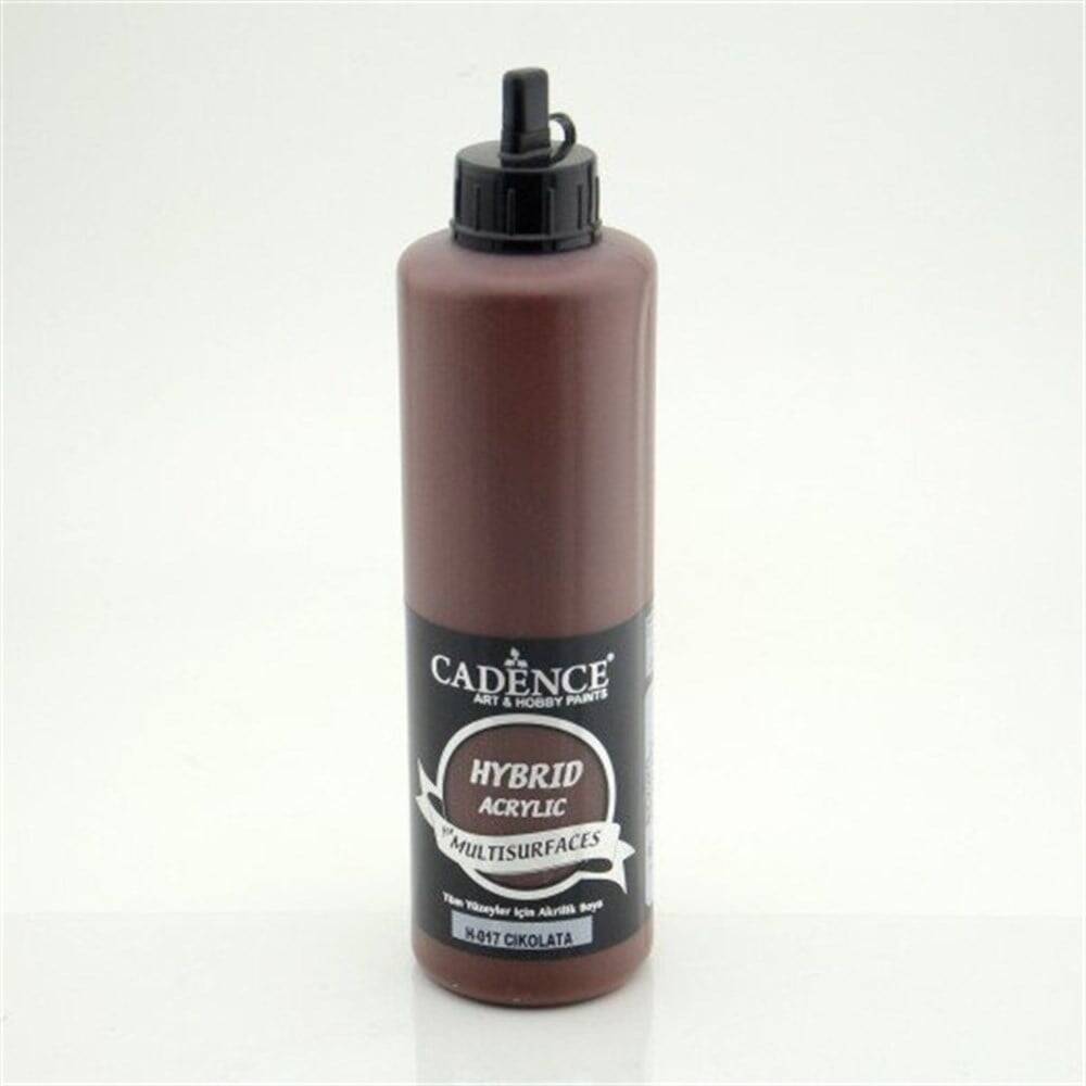 Cadence Akrilik Boya 500ml H-017 Çikolata