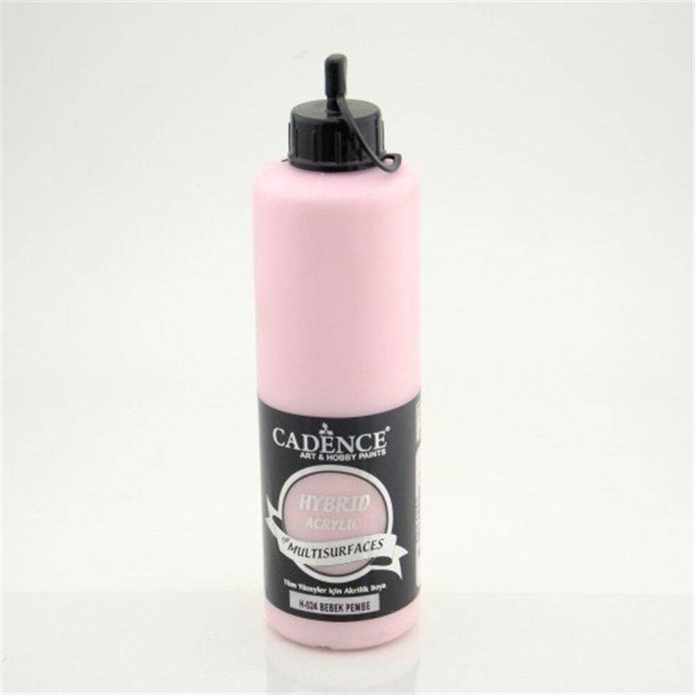 Cadence Akrilik Boya 500ml H-024 Bebek Pembe