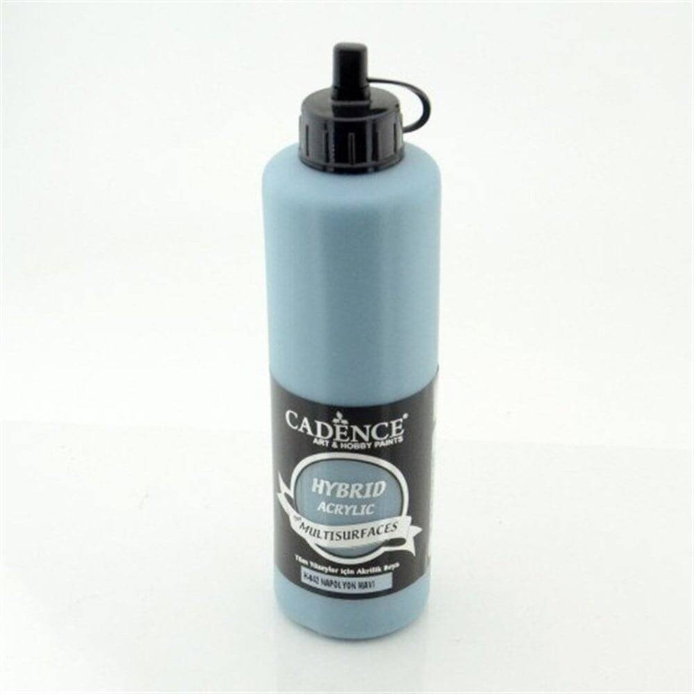 Cadence Hybrid Multisurface Acrylic Paint 500ml H-042 Napoleon Blue