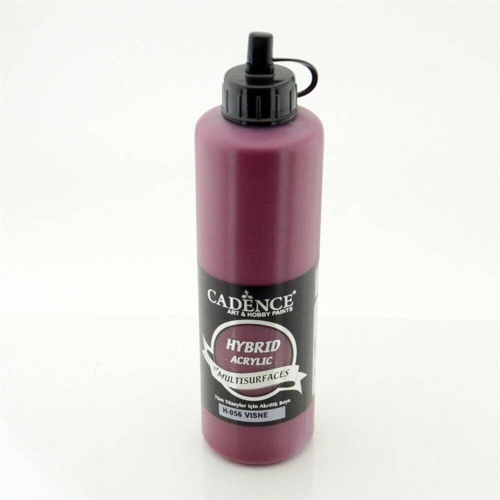 Cadence Akrilik Boya 500ml H-056 Vişne