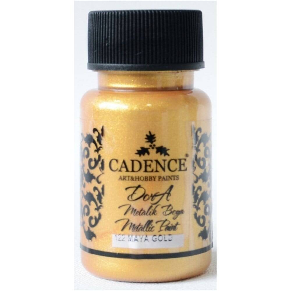 Cadence Dora Metallic Paint 50ml 122 M.Gold
