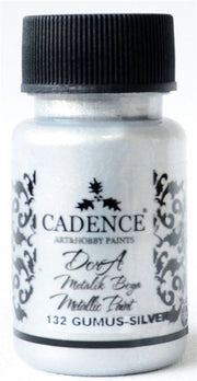 Cadence Dora Metallic Paint 50ml 132 Silver