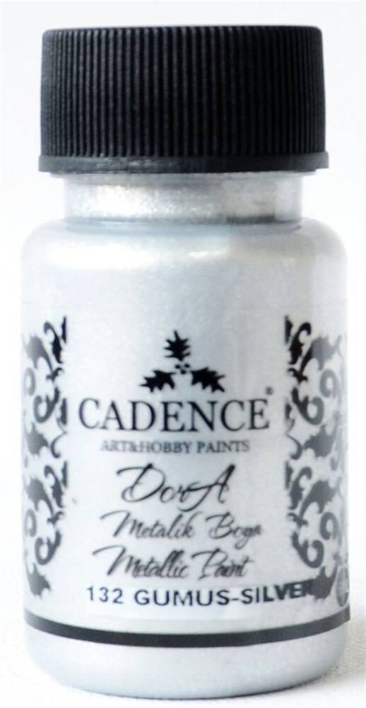 Cadence Dora Metallic Paint 50ml 132 Silver