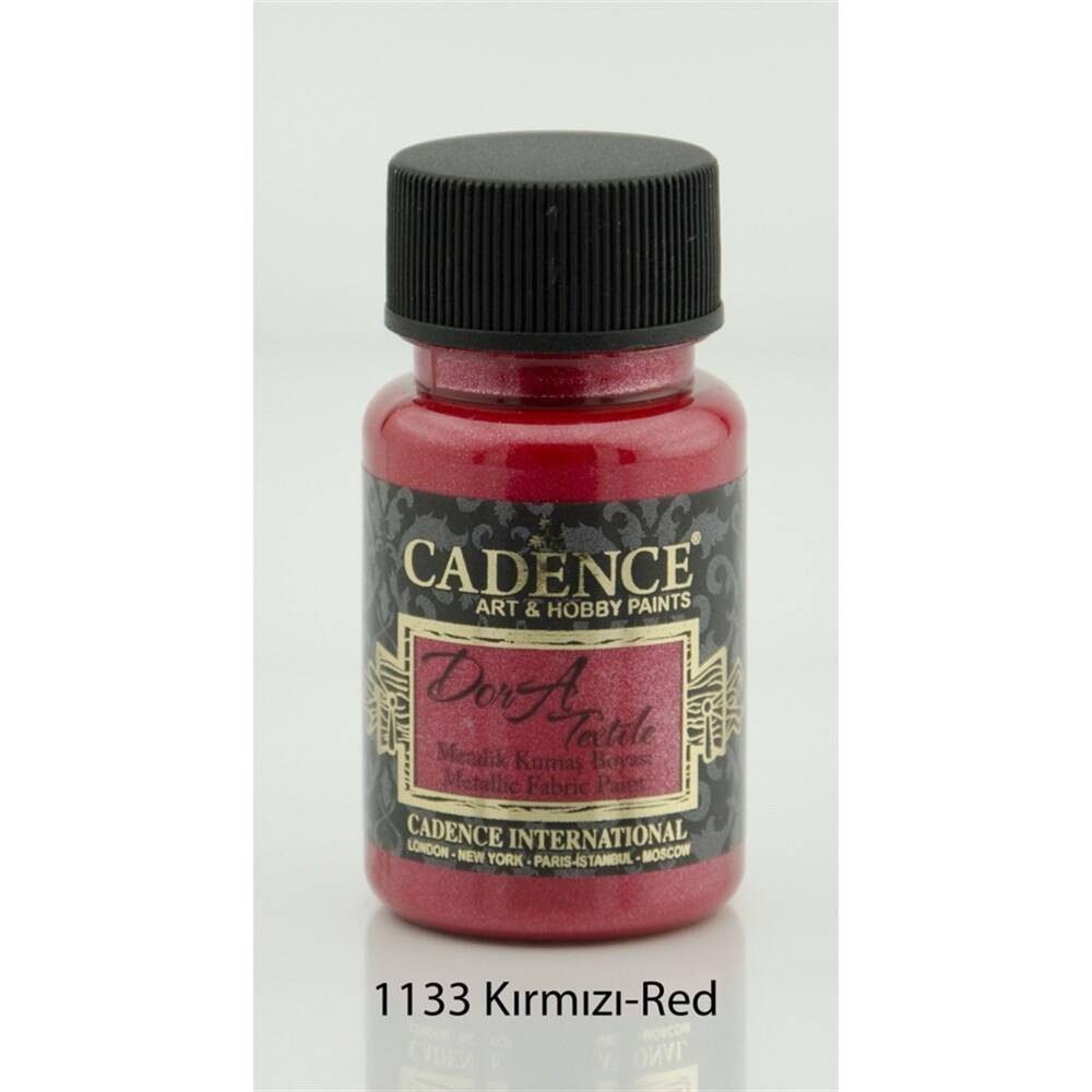 Cadence Dora Metallic Paint 50ml 133 Red