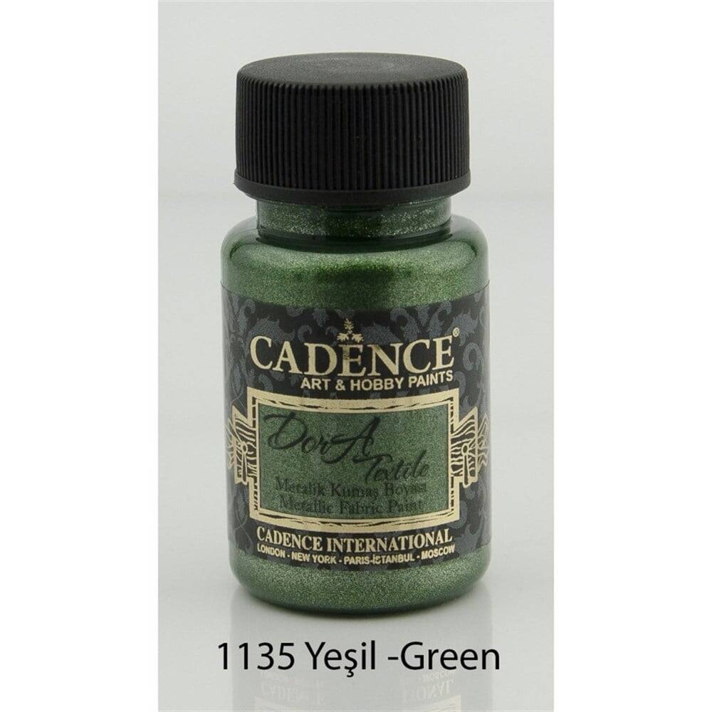 Cadence Dora Metallic Paint 50ml 135 Green