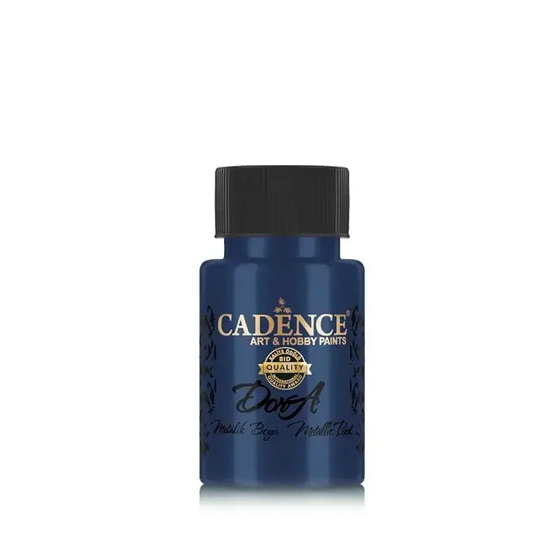 Cadence Dora Metalik Boya 50ml 142 Koyu Turkuaz