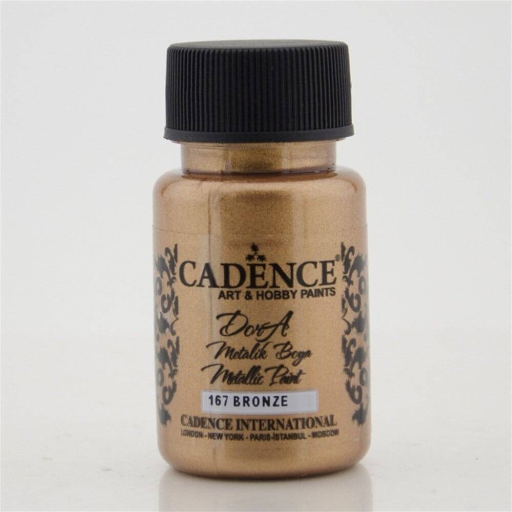 Cadence Dora Metallic Paint 50ml 167 Bronze