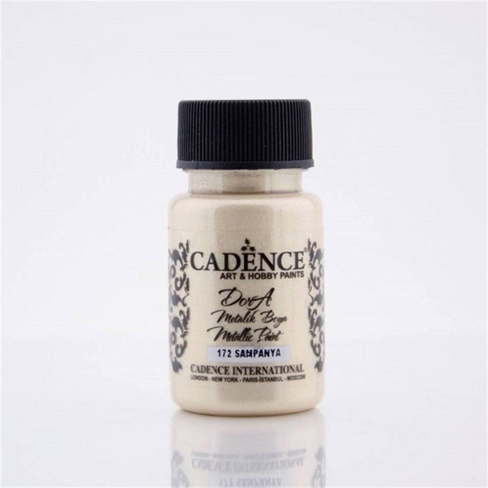 Cadence Dora Metalik Boya 50ml 172 Şampanya