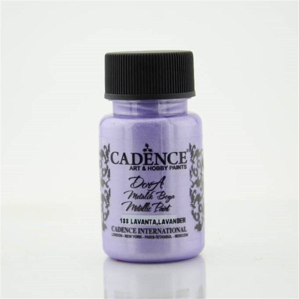 Cadence Dora Metallic Paint 50ml 188 Lavender