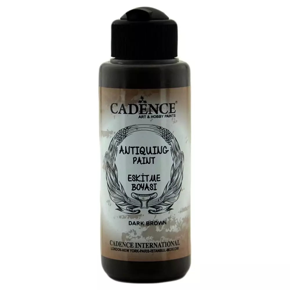 Cadence Antique Paint 120 ml Dark Brown 300