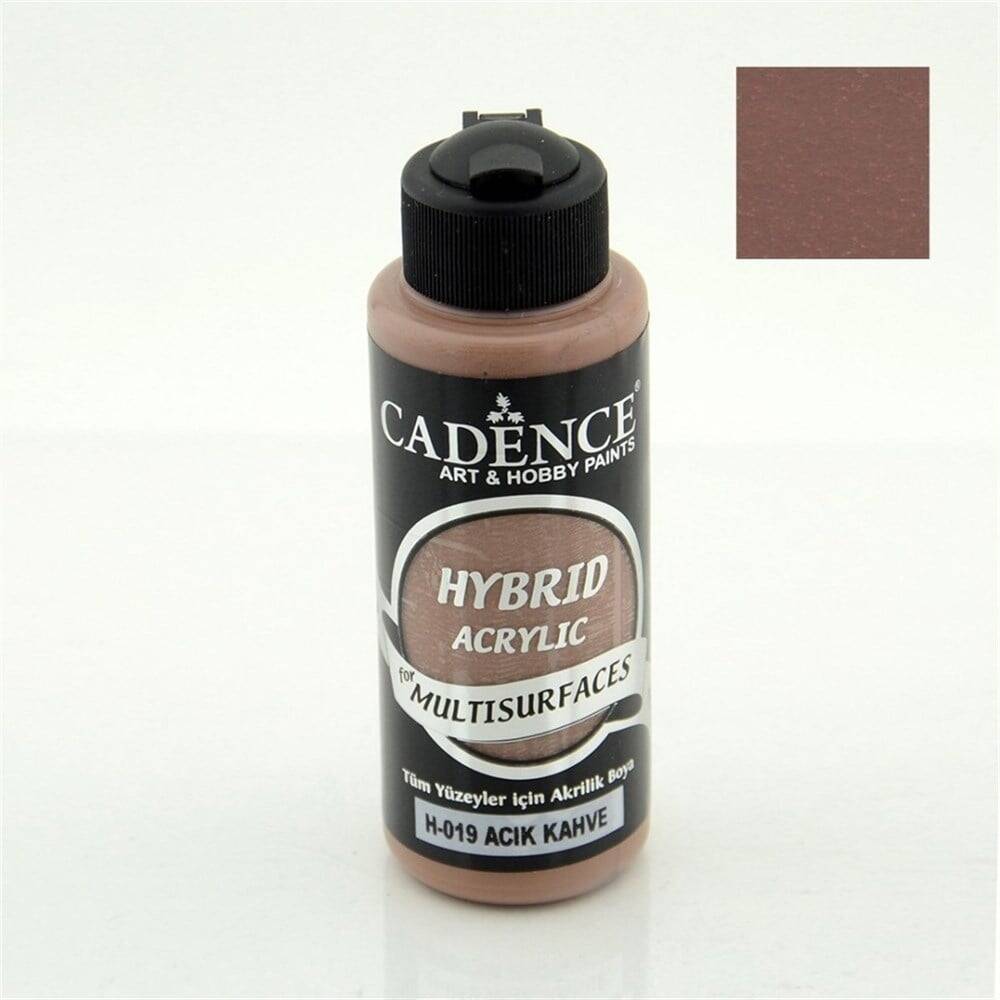 Cadence Hybrid Multisurface Acrylic Paint 120 ml H019 Light Brown
