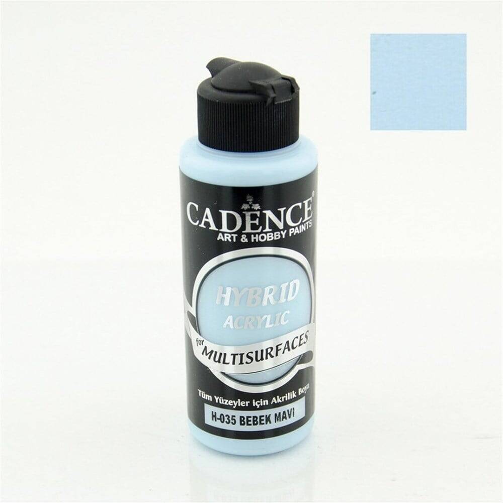 Cadence Hybrid Multisurface Acrylic Paint 120 ml H035 Baby Blue