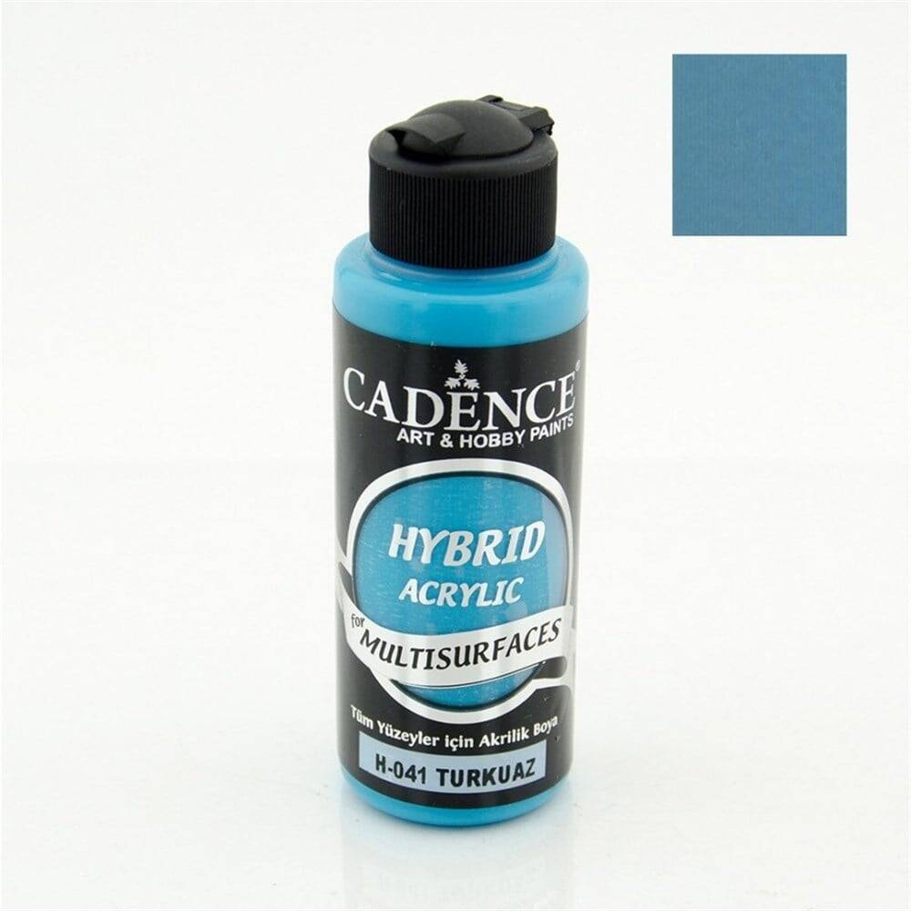 Cadence Hybrid Multisurface Acrylic Paint 120 ml H041 Turquoise