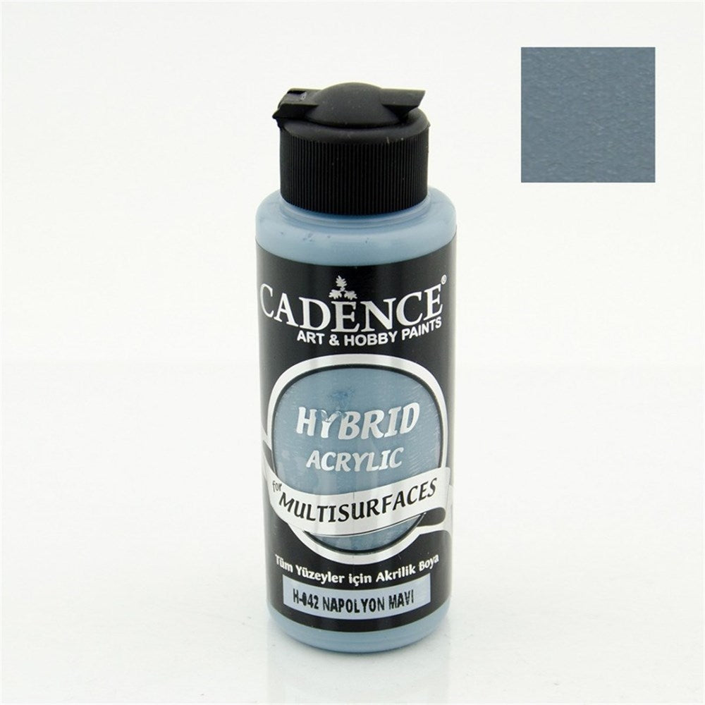 Cadence Hybrid Multisurface Acrylic Paint 120 ml H042 Napoleon Blue