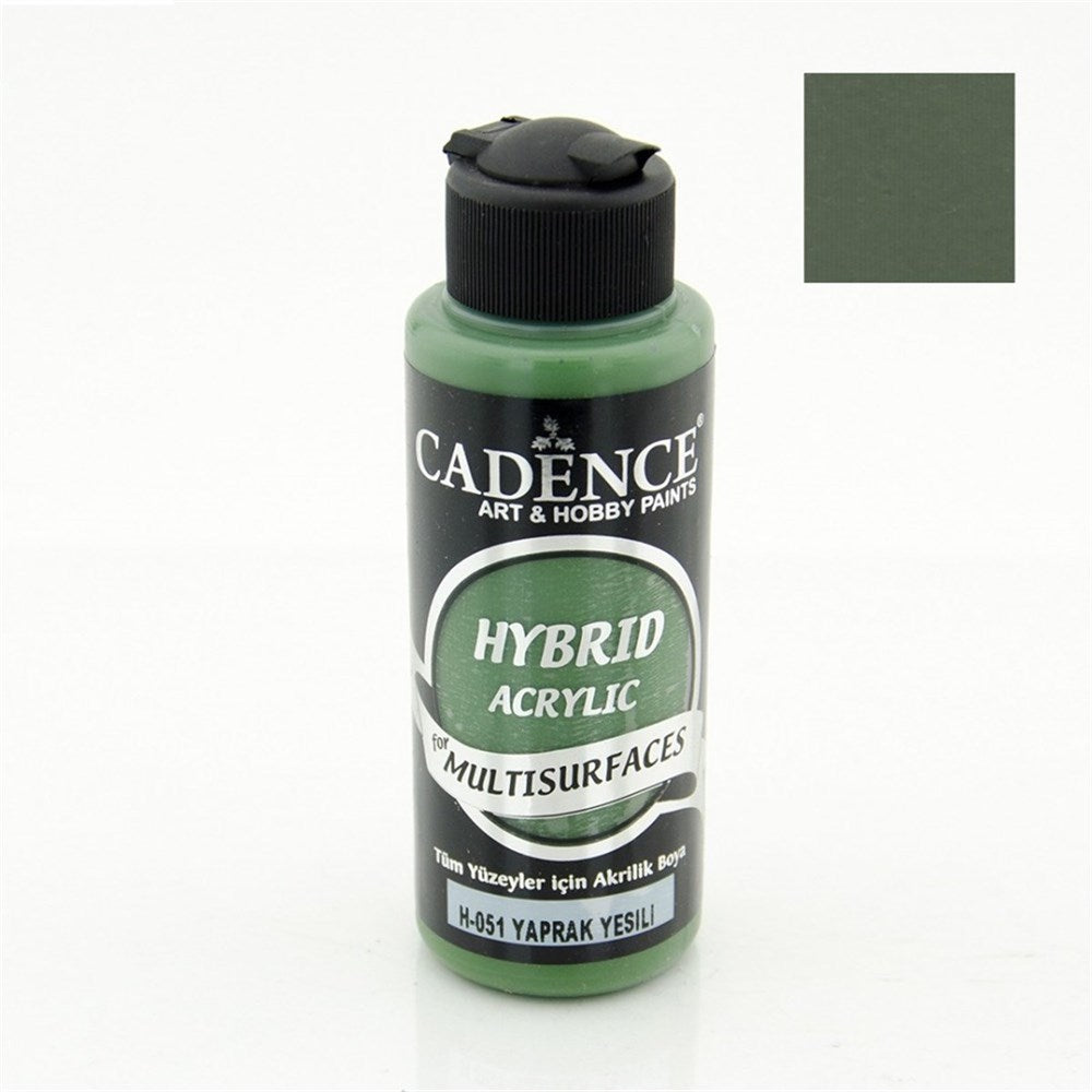 Cadence Hybrid Multisurface Acrylic Paint 120 ml H051 Leaf Green