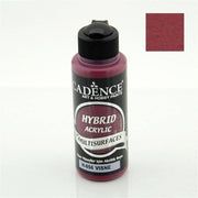 Cadence Hybrid Multisurface Akrilik Boya 120 ml H056 Vişne