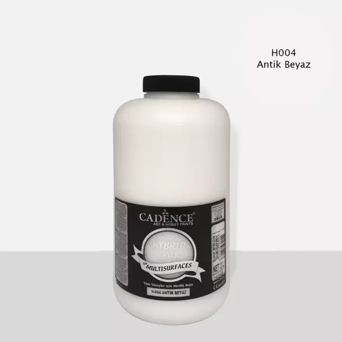 Cadence Hybrid Multisurface Acrylic Paint 2000 ml H004 Antique White
