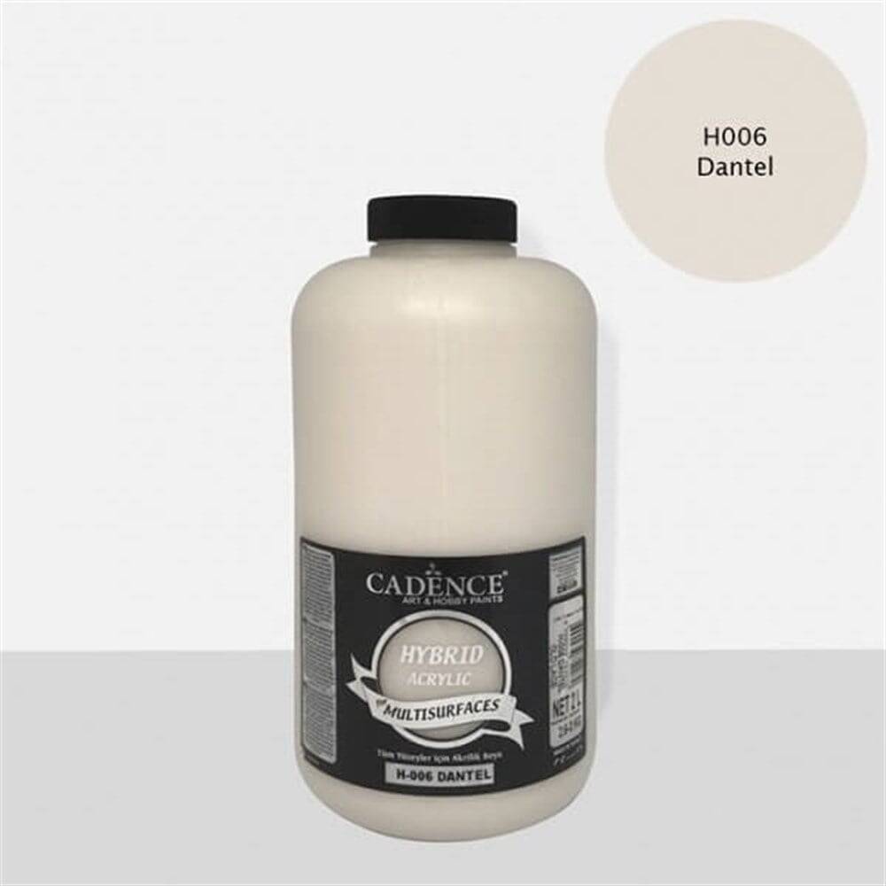 Cadence Hybrid Multisurface Akrilik Boya 2000 ml H006 Dantel