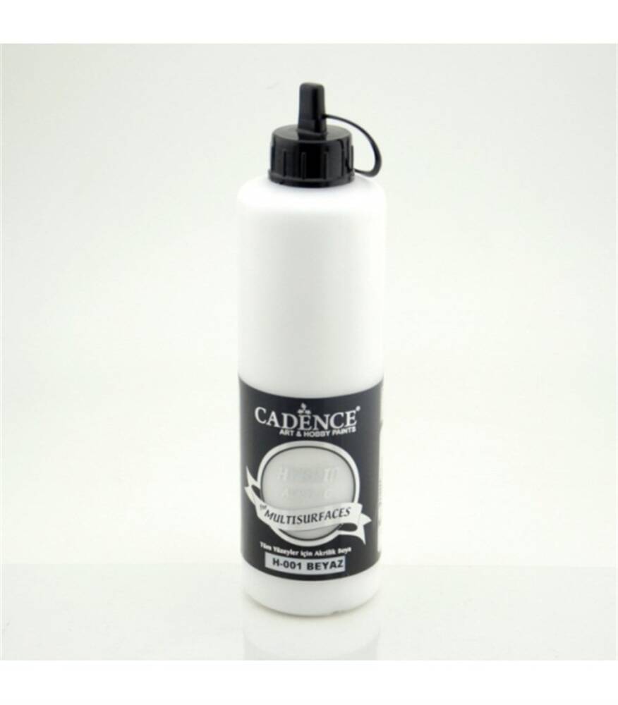 Cadence Hybrid Multisurface Acrylic Paint 500 ml H001 White
