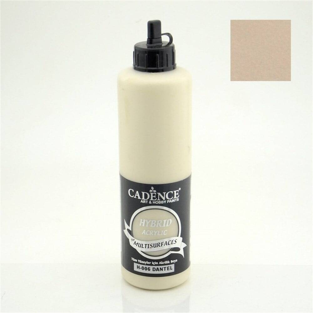 Cadence Hybrid Multisurface Acrylic Paint 500 ml H006 Lace