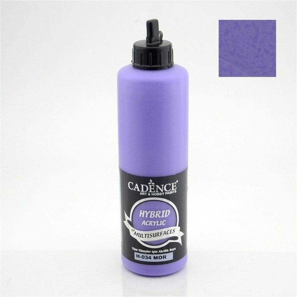 Cadence Hybrid Multisurface Acrylic Paint 500 ml H034 Purple