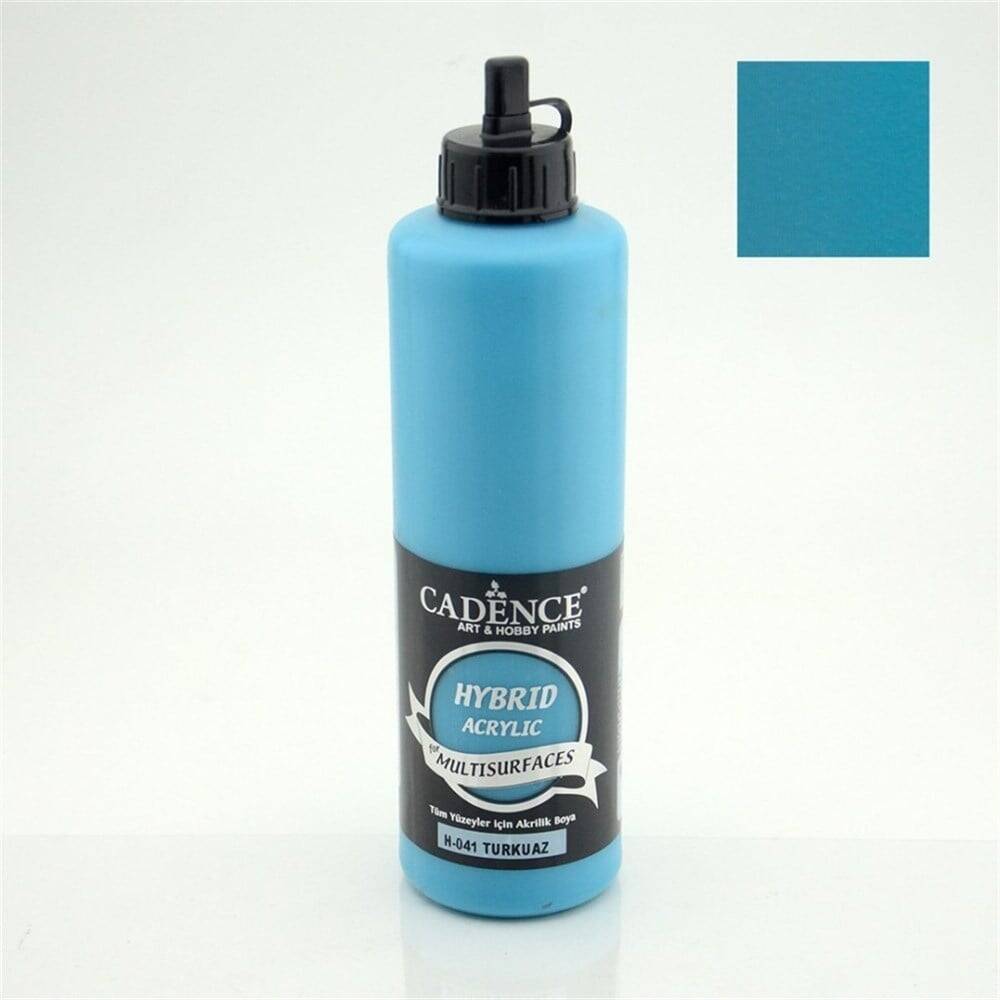 Cadence Hybrid Multisurface Acrylic Paint 500 ml H041 Turquoise