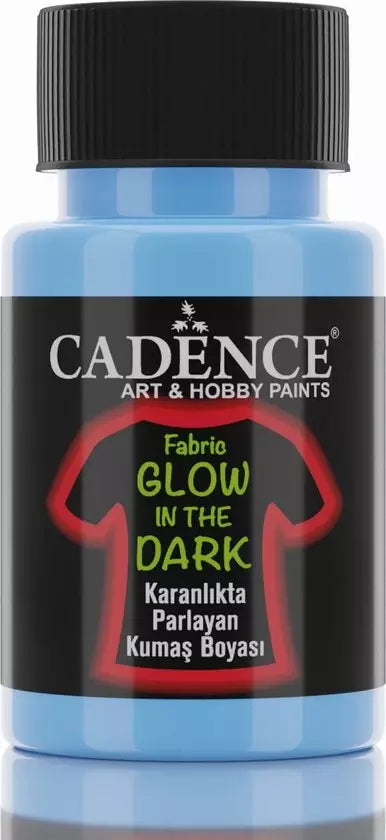 Cadence Glow in the Dark Fabric Paint 50 ml F05