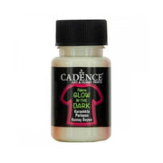 Cadence Glow in the Dark Fabric Paint 50 ml N.Green