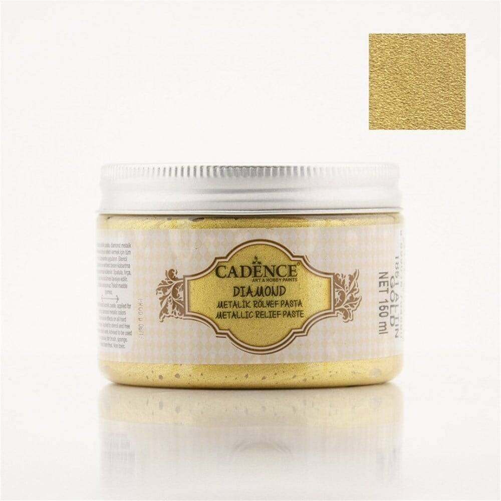 Cadence Metallic Relief Paste Gold 150 ml