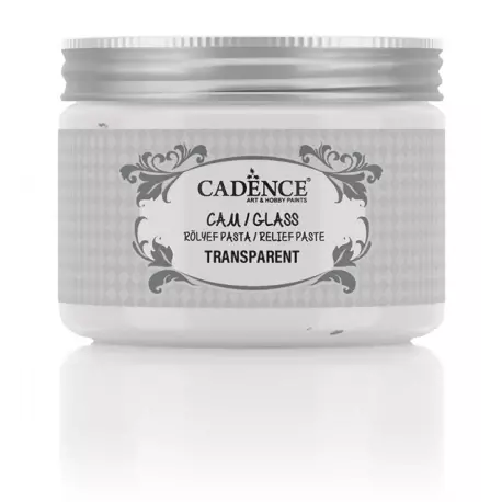 Cadence Transparent Relief Paste Glass Transparent 150 ml