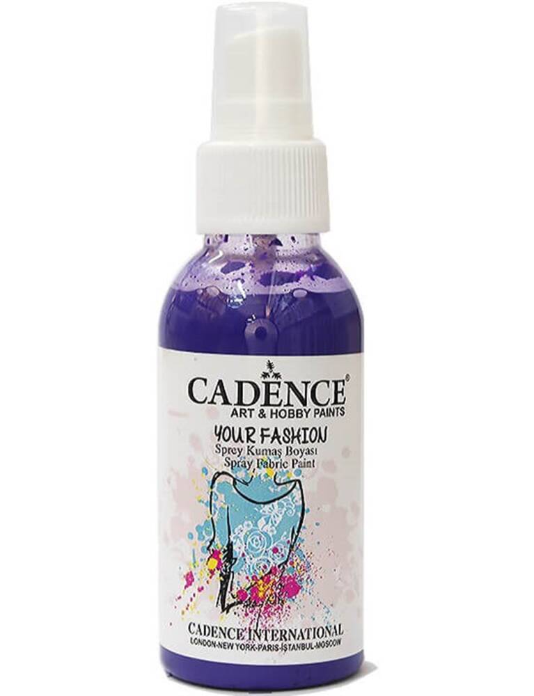 Cadence Spray Fabric Paint 100 ml Purple 1120