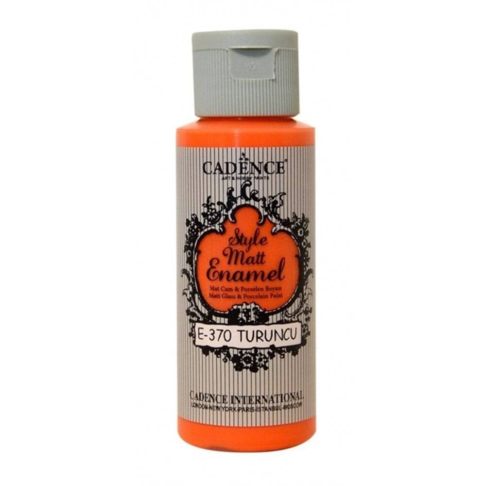 Cadence Style Matt Enamel Paint E-370 Orange