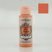 Cadence Style Matt Fabric Paint 59 ml 606 Pumpkin