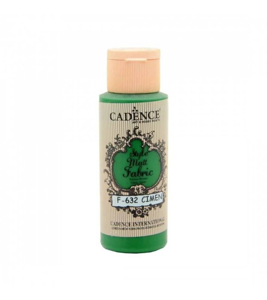 Cadence Style Matt Fabric Paint 59 ml 632 Grass