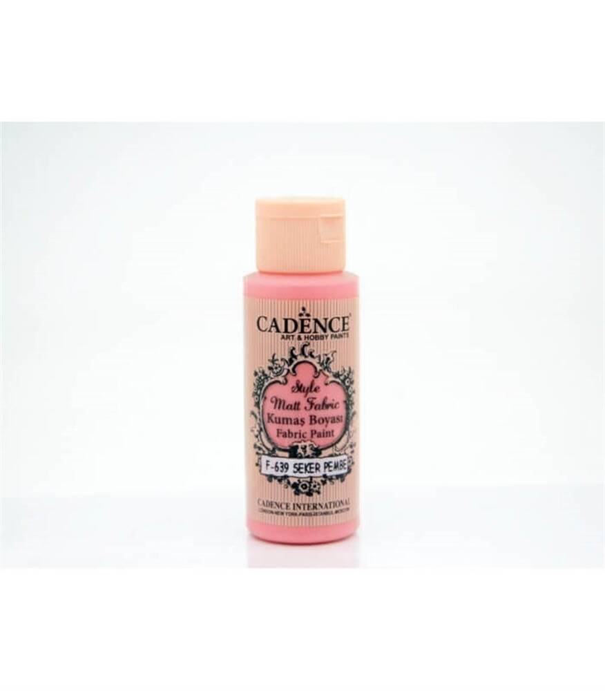 Cadence Style Matt Kumaş Boyası 59 Ml 639 Şeker Pembe