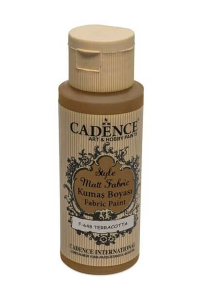 Cadence Style Matt Fabric Paint 59 ml 648 Terracotta