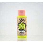 Cadence Style Matt Fabric Paint 59 ml 651 Fluorescent Yellow