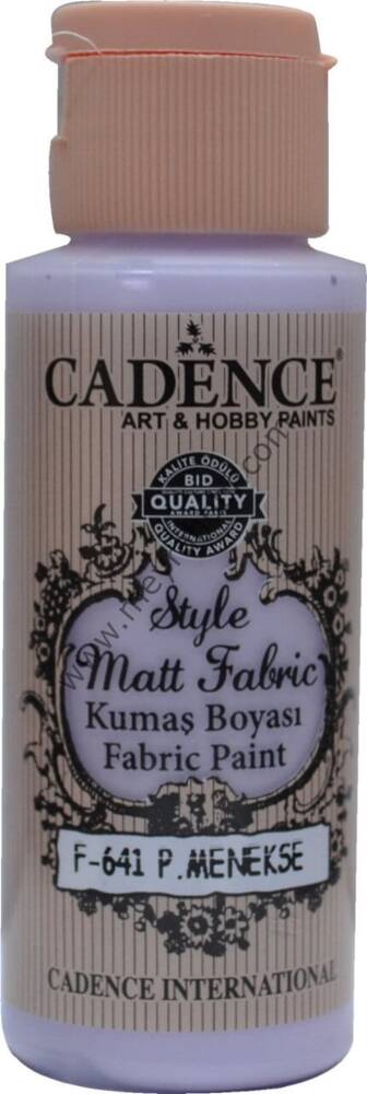 Cadence Style Matt Fabric Paint 641 P. Violet