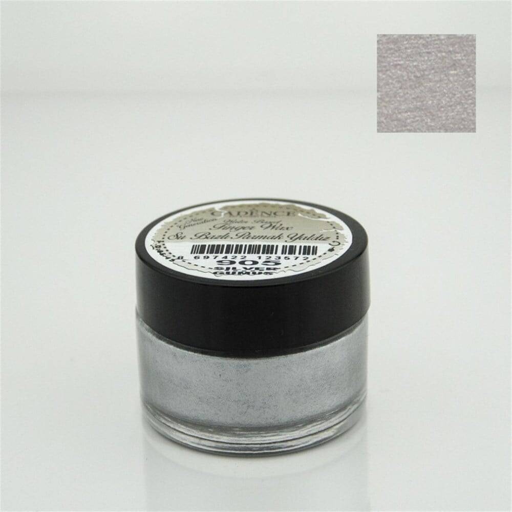 Cadence Water Based Finger Glitter 20Gr 905 Silver