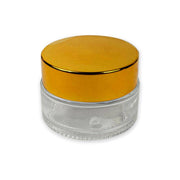 Cam Hokka Şeffaf Altın Kapak 30 ml