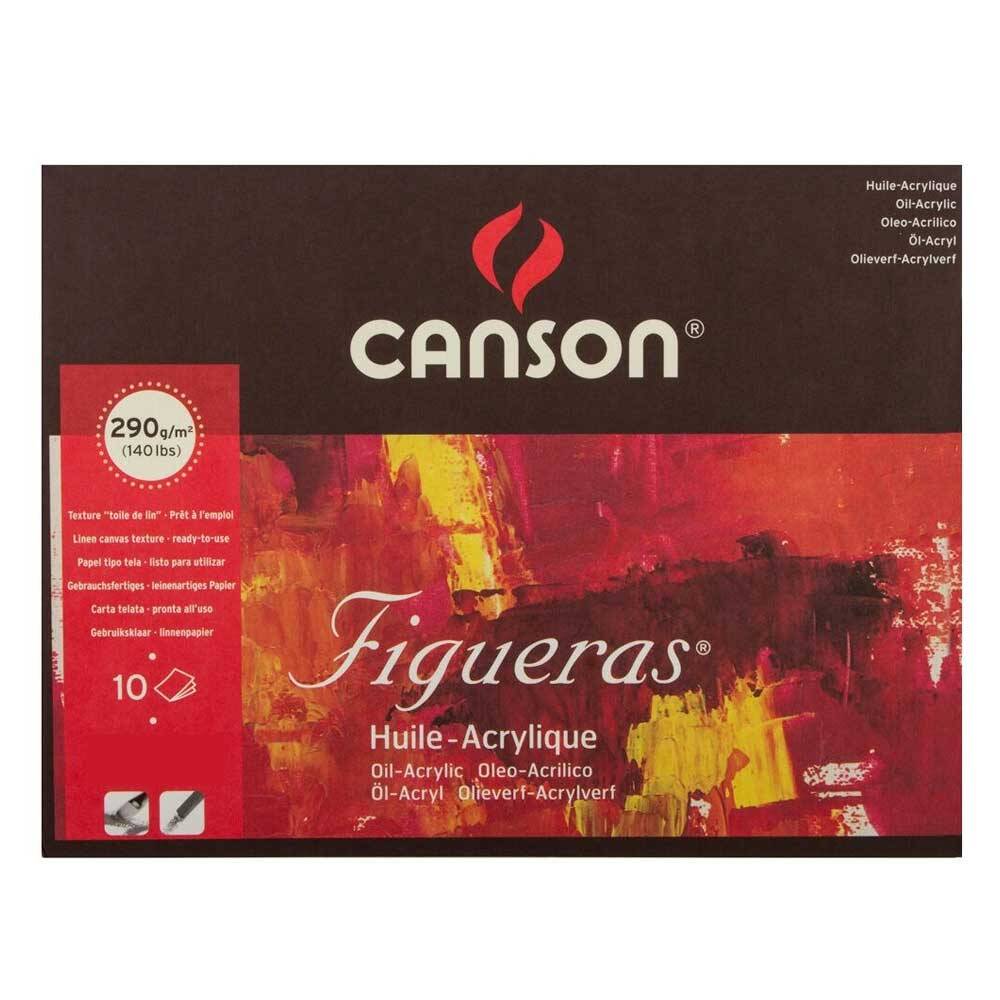 Canson Figueras Adhesive Block 24x33cm 290gr 10 Pages