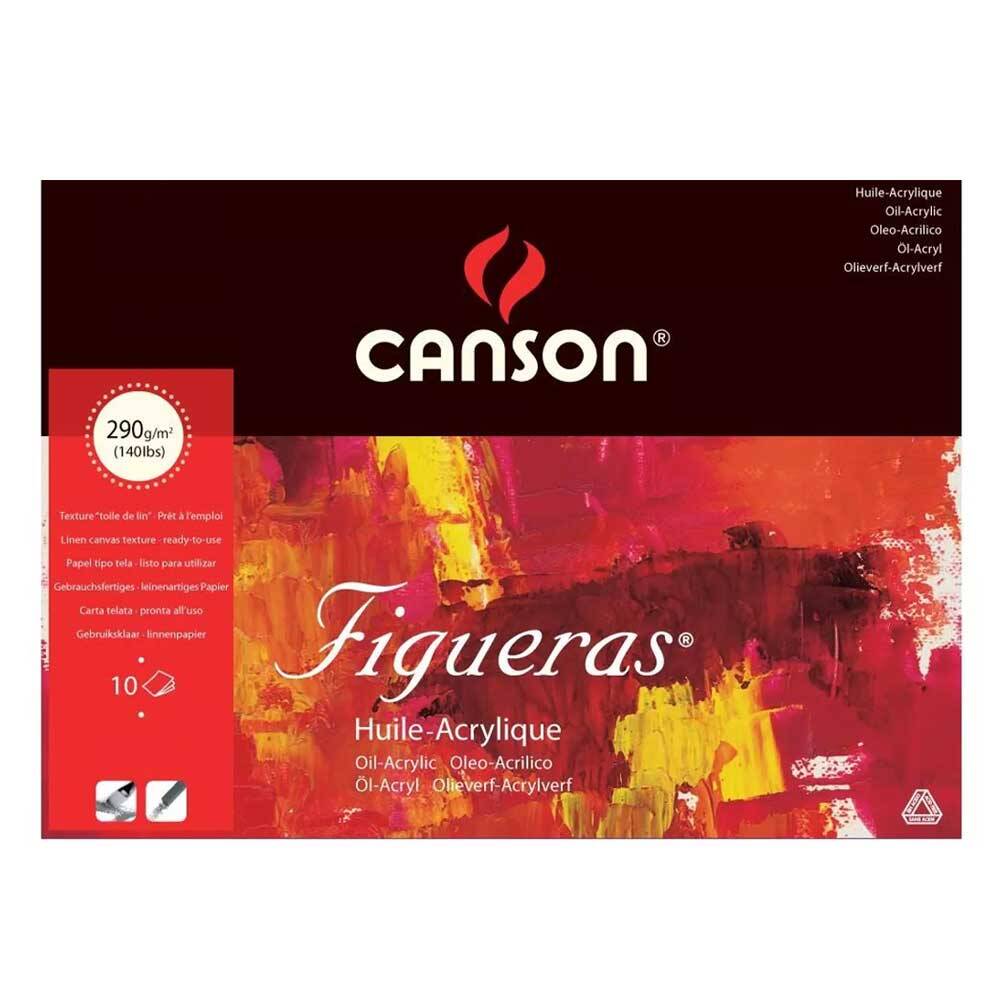 Canson Figueras Adhesive Block 38x46cm 290gr 10 Pages