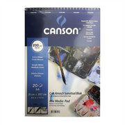 Canson Fineface Multi-Purpose Picture Blocks 200Gr A4 20Yp Top Spiral