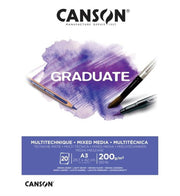 Canson Graduate Mix Media A3 200G 20 Pages